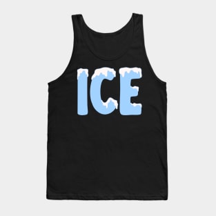 Ice Family Ice and Baby Halloween Costume Couples Funny Tank Top